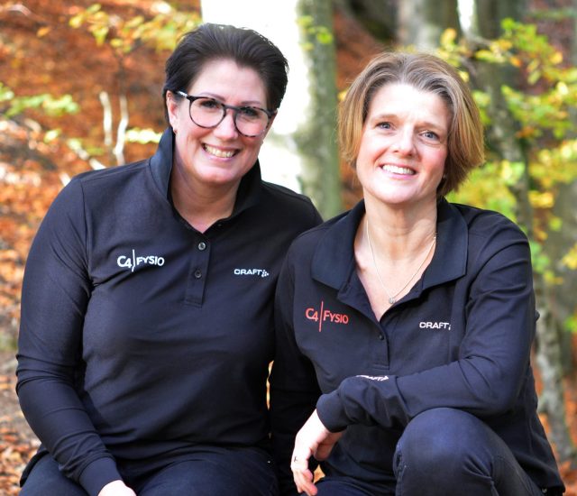 Vi som arbetar på C4 Fysio Anna-Karin Gellenmyr och Sandra Nolin Svensson